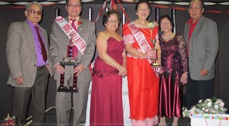Clarita Nazario, Queen Valentine; Cesar Fronda, King Valentine:OFSAM’s celebration of the heart!