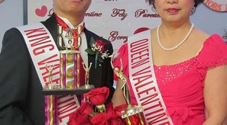 FILCASA’s annual Valentine Party proclaims Fely Paredes, Queen Valentine; and Gerry Laudato, King Valentine