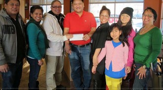 More cash donations received by MaCCFA for the Haiyan typhoon victims and endorsed the amount to the Red Cross
