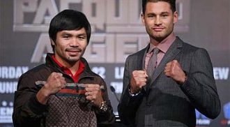 Manny’s entourage of 300 people