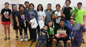 Badminton Smashers in love with MILO!