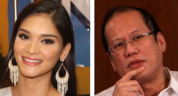 Bb. Pilipinas-U Pia Wurtzbach says she enjoys President Aquino’s company