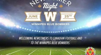 Newcomer Night with the Winnipeg Blue Bombers