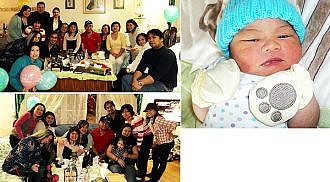 Asher Clark is born