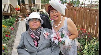 Dr.Romulo Magsino and Leah Enverga-Magsino renew their marriage vows