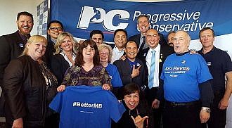 Brian Pallister rally, more than a multicultural event
