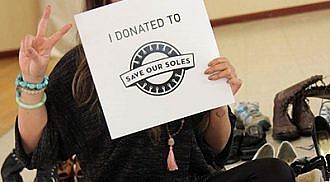 Save Our Soles Shoe Drive Continues
