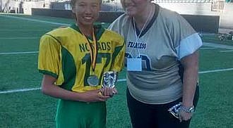 Christine Advincula wins Jr. Defensive MVP honours
