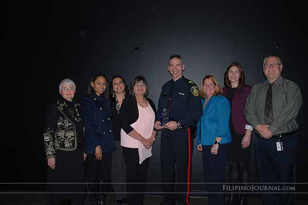Staff Sgt. Andy Golebioski receives 1st Embracing Diversity Award