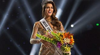 The newly crowned Miss Universe 2016
