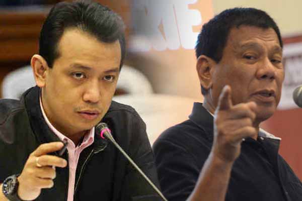 Duterte admits he invented Trillanes’ offshore bank account