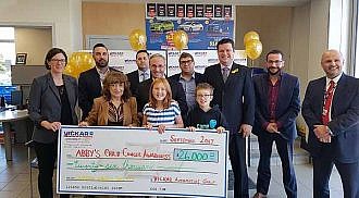 Vickar Group donates $26,000 towards Child Cancer Awareness