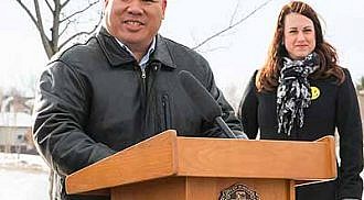 Roger Le Grand Park Unveiling Ceremony