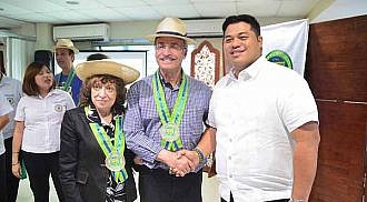 Baliuag welcomes Larry and Tova Vickar and their staff to inauguarate ANCOP Canada’s free housing projects