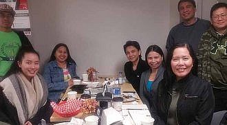 Monthly Meeting of Solid Mindanaoans of Manitoba at Hot Rod Grills