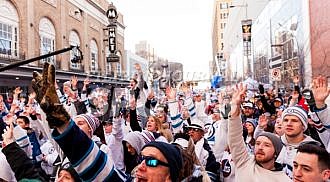 Whiteout Fever Taking Over Winnipeg