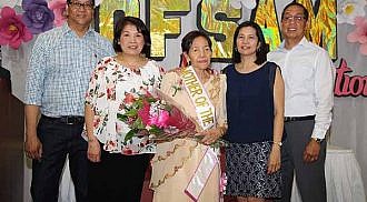 Flordeliza Rembon, OFSAM’s 2018 Mother of the Year