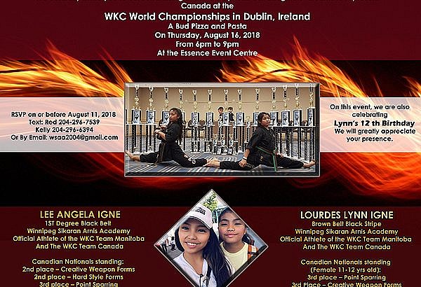 Our goal and dream…World Championships in Dublin, Ireland