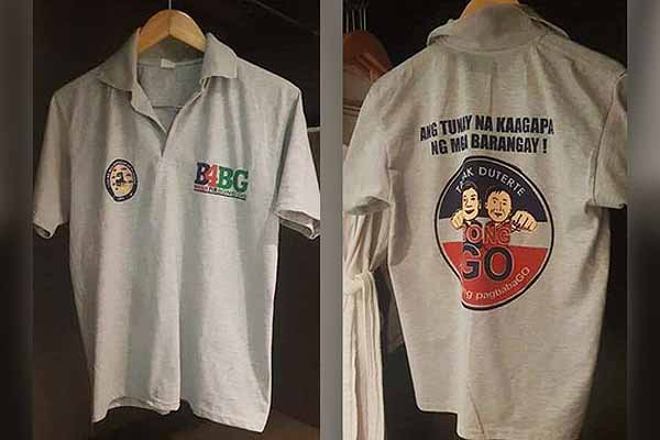 Otso Diretso bets cry foul over Bong Go shirts issue