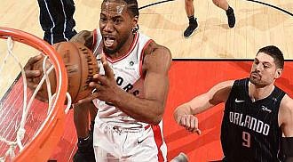 Raptors beat Magic to even series