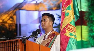 UPLB top student rallies fellow grads to serve the nation