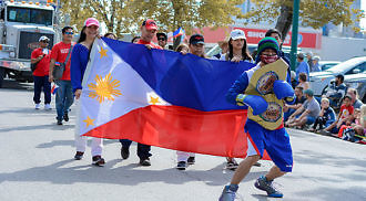 BIBAK and Filipino Morden residents grace the Annual Morden Corn and Apple Festival parade