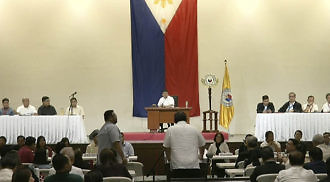House holds ‘symbolic’ session in Batangas