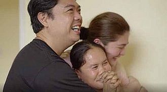 Dimples Romana and husband surprise househelp with a brand new townhouse