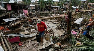 Canadian Labour Organization donates to victims of Typhoon Rai
