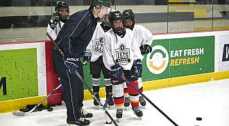 Jets Hockey Development Camp Empowers Young Players of Diverse Backgrounds